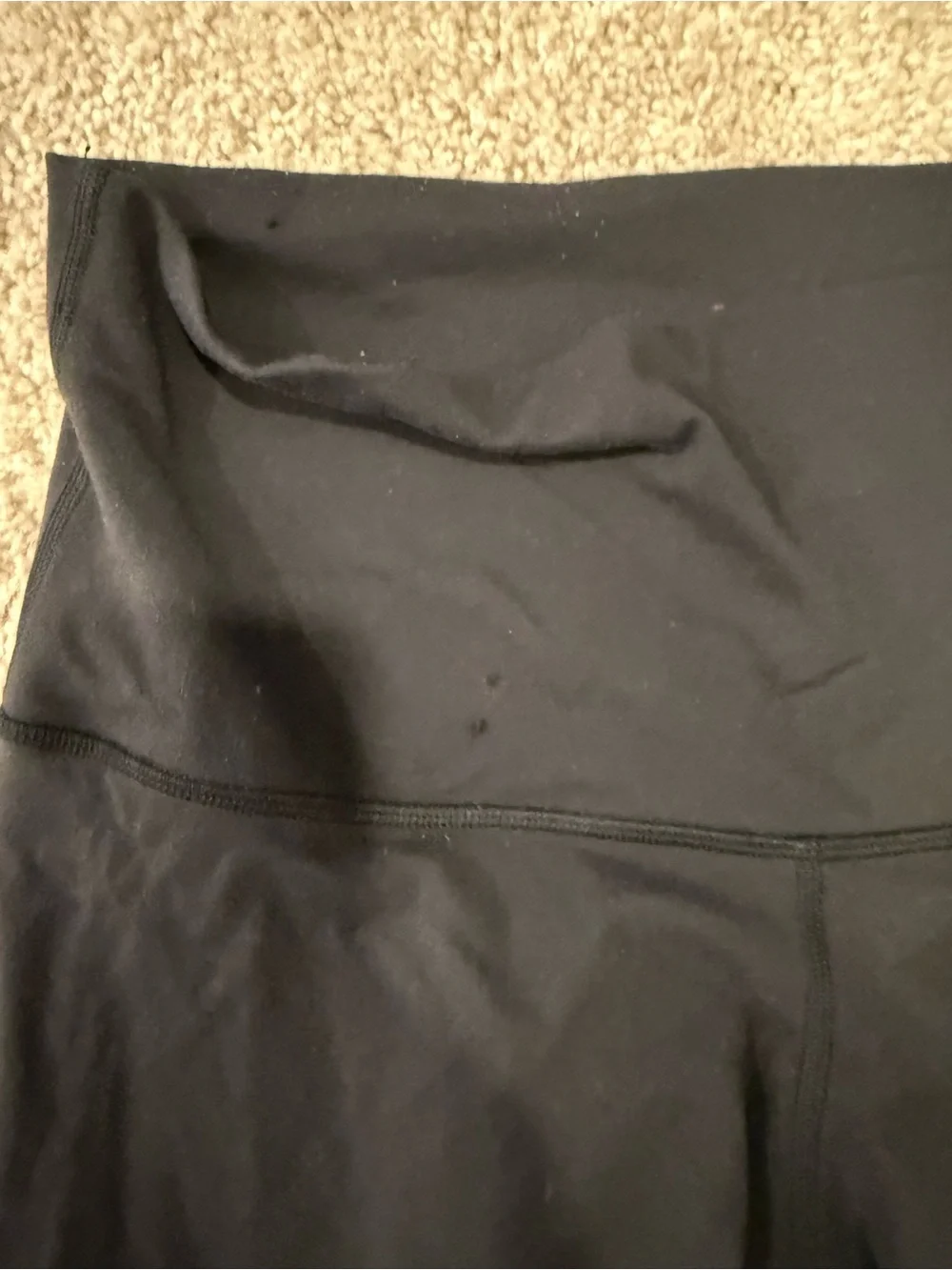 lululemon athletica Black High-Rise Cropped Leggings